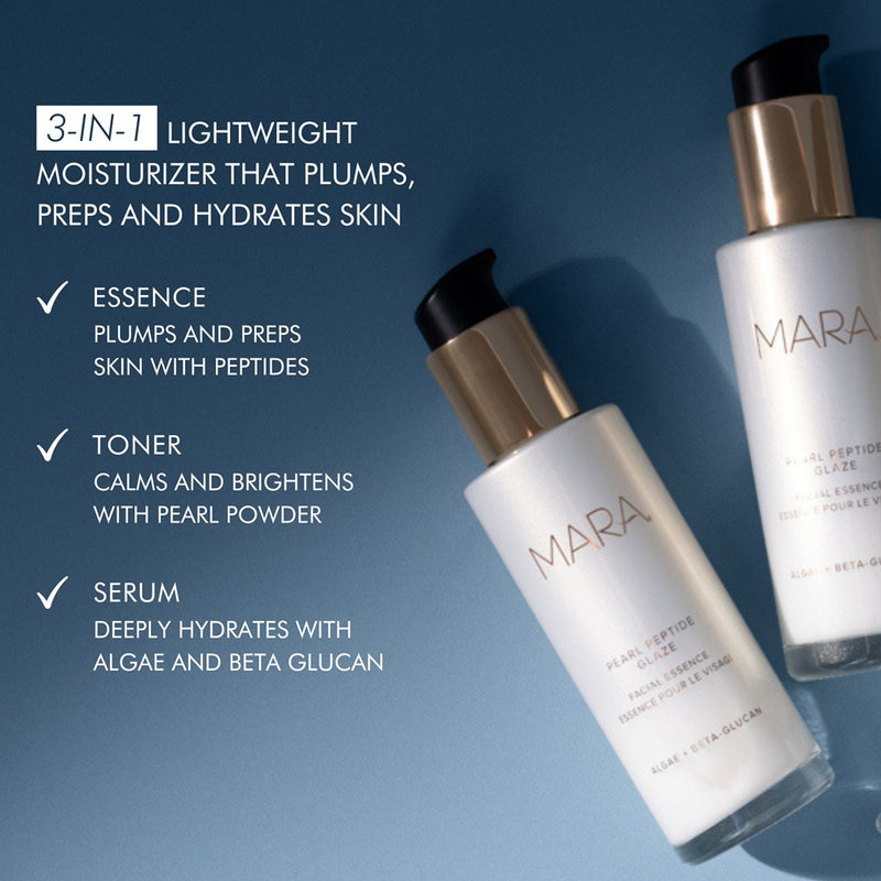 Buy Mara Beauty Pearl Peptide Glaze Facial Essence at One Fine Secret. Natural Organic Skincare Store.