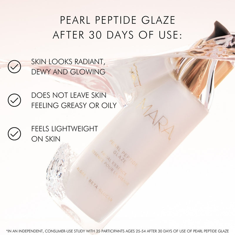Buy Mara Beauty Pearl Peptide Glaze Facial Essence at One Fine Secret. Natural Organic Skincare Store.