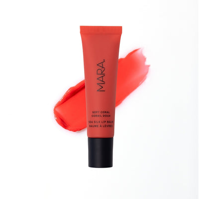 Buy Mara Beauty Sea Silk Lip Balm in Soft Coral colour at One Fine Secret clean beauty.