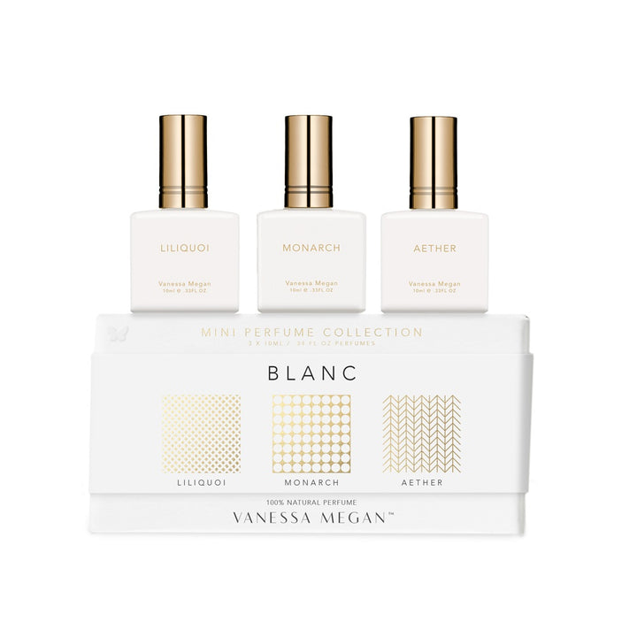 Vanessa Megan Mini Perfume Trio Collection Blanc One Fine Secret