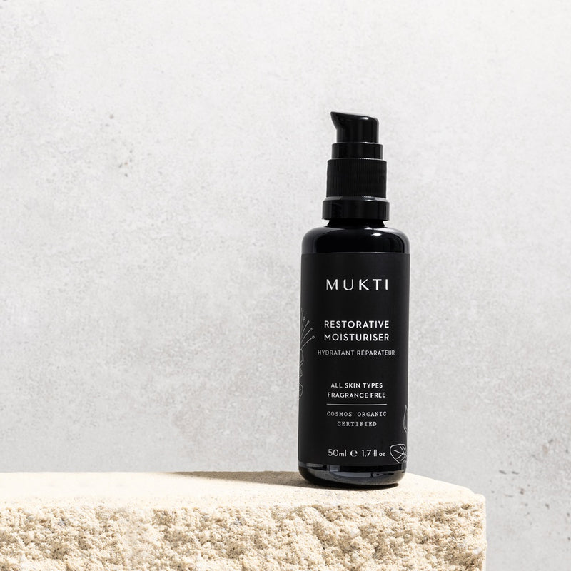 Buy Mukti Restorative Moisturiser 50ml at One Fine Secret. Official Stockist in Melbourne, Australia.