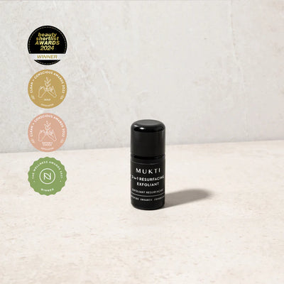 Buy Mukti 2 in 1 Resurfacing Exfoliant 5ml Deluxe Sample Size at One Fine Secret.