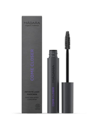 Buy Madara Come Closer Infinite Lash Mascara 6ml at One Fine Secret. Official Stockist. Natural & Organic Mascara Clean Beauty Store in Melbourne, Australia.