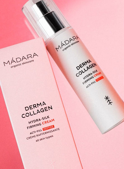 Buy Madara Derma Collagen Hydra-Silk Firming Cream 50ml at One Fine Secret. Official Stockist. Natural & Organic Skincare Clean Beauty Store in Melbourne, Australia.