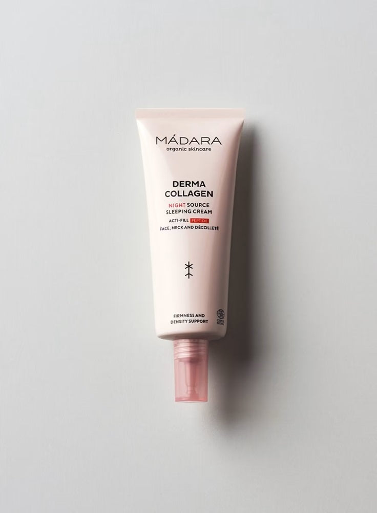 Buy Madara Derma Collagen Night Source Sleeping Cream 70ml at One Fine Secret. Official Stockist. Natural & Organic Skincare Clean Beauty Store in Melbourne, Australia.
