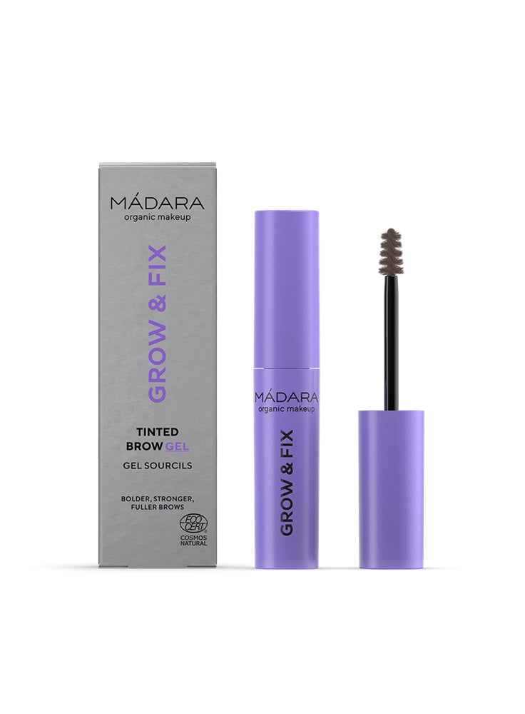 Buy Madara Grow & Fix Brow and Lash Booster in Frosty Taupe colour at One Fine Secret. Official Stockist. Natural & Organic Makeup Clean Beauty Store in Melbourne, Australia.
