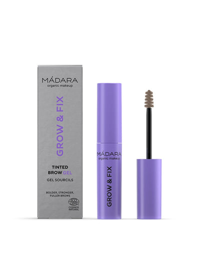 Buy Madara Grow & Fix Brow and Lash Booster in Smoky Blonde colour at One Fine Secret. Official Stockist. Natural & Organic Makeup Clean Beauty Store in Melbourne, Australia.