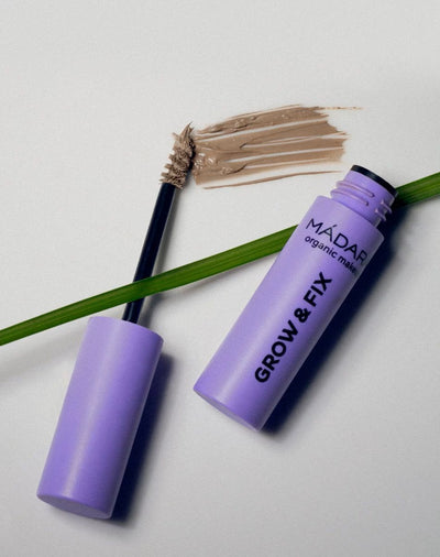 Buy Madara Grow & Fix Brow and Lash Booster in Smoky Blonde colour at One Fine Secret. Official Stockist. Natural & Organic Makeup Clean Beauty Store in Melbourne, Australia.