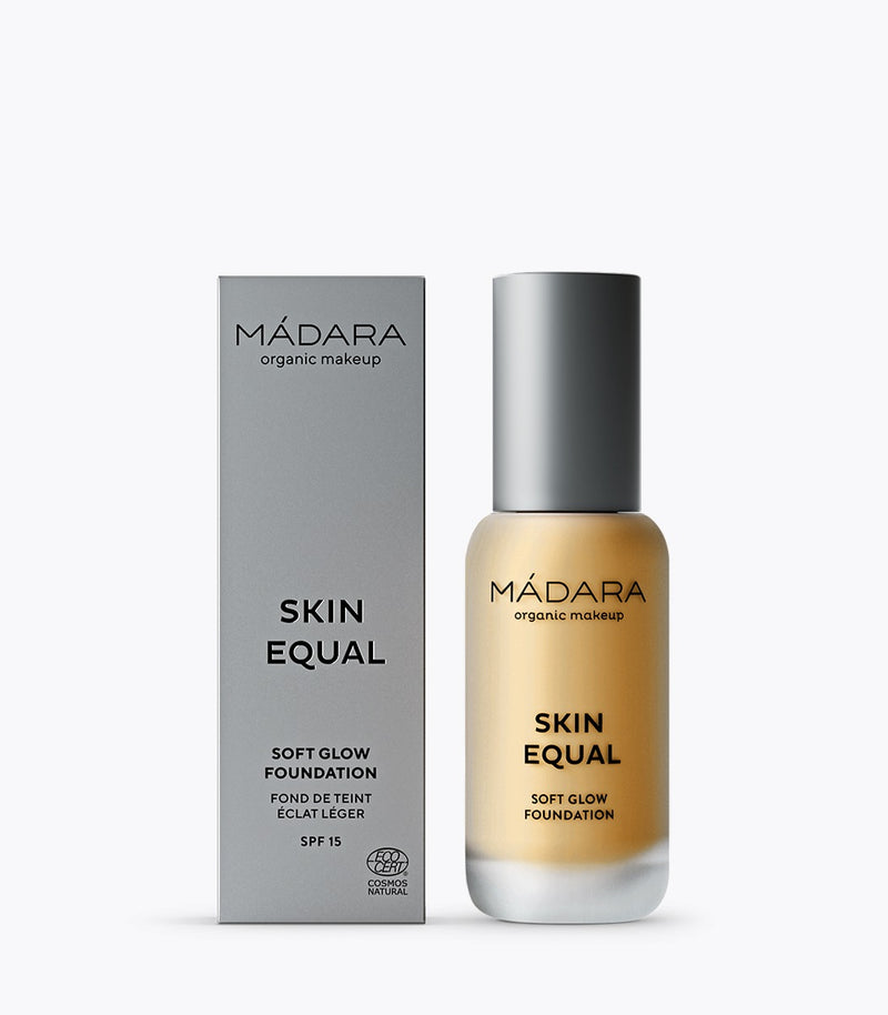 Buy Madara Skin Equal Soft Glow Foundation SPF 15 in Olive 60 colour at One Fine Secret. Official Stockist. Natural & Organic Makeup Clean Beauty Store in Melbourne, Australia.