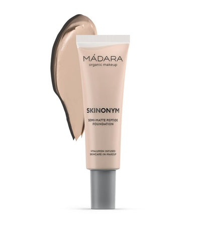 Buy Madara Skinonym Semi-Matte Peptide Foundation in Ivory colour at One Fine Secret. Official Stockist. Natural & Organic Makeup Clean Beauty Store in Melbourne, Australia.