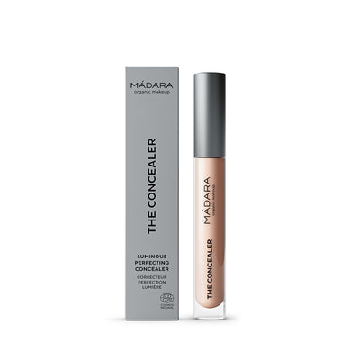 Buy Madara The Concealer Luminous Perfecting Concealer in Warm Latte 30 colour at One Fine Secret. Natural & Organic Makeup Clean Beauty Store in Melbourne, Australia.