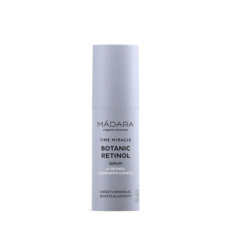 Buy Madara Time Miracle Botanic Retinol Serum 30ml at One Fine Secret. Official Stockist. Natural & Organic Retinol Serum. Clean Beauty Melbourne.