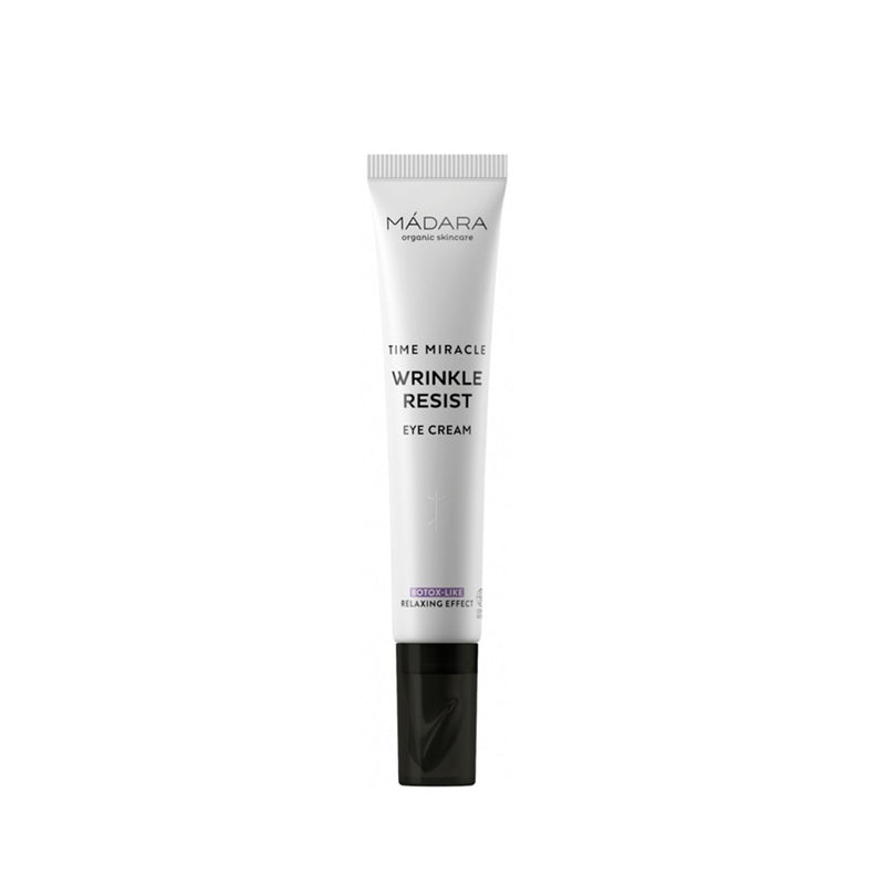 Buy Madara Time Miracle Wrinkle Resist Eye Cream 20ml at One Fine Secret. Official Stockist. Natural & Organic Eye Cream. Clean Beauty Melbourne