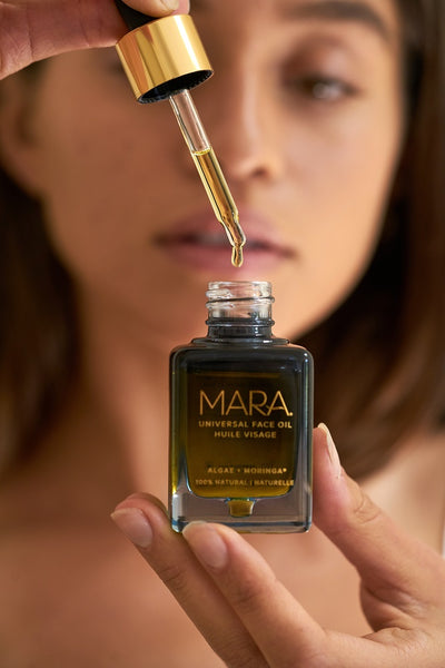 Buy Mara Beauty Universal Face Oil in 35ml or 15ml at One Fine Secret. Official Australian Stockist. Natural & Organic Skincare Clean Beauty Store in Melbourne.