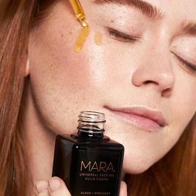 Buy Mara Beauty Universal Face Oil in 35ml or 15ml at One Fine Secret. Official Australian Stockist. Natural & Organic Skincare Clean Beauty Store in Melbourne.