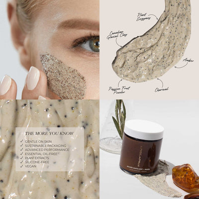 Buy Fitglow Beauty Micro Exfoliant + Mask 120ml at One Fine Secret. Fitglow Beauty Australian Official Stockist in Melbourne. Clean Beauty Store.