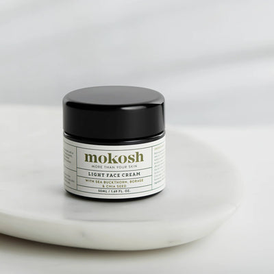 Buy Mokosh Light Face Cream 50ml at One Fine Secret. Official Stockist. Natural & Organic Skincare Clean Beauty Store in Melbourne, Australia.