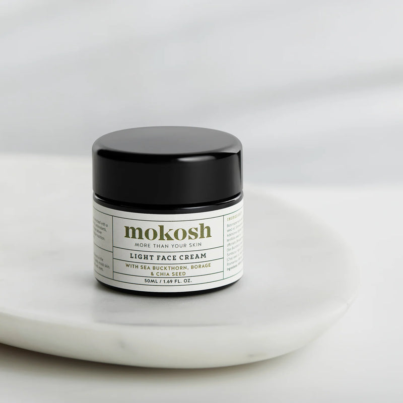 Buy Mokosh Light Face Cream 50ml at One Fine Secret. Official Stockist. Natural & Organic Skincare Clean Beauty Store in Melbourne, Australia.