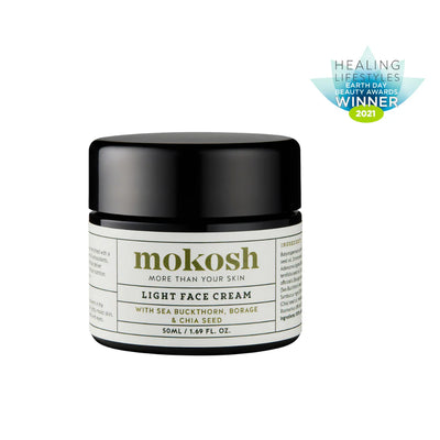 Buy Mokosh Light Face Cream 50ml at One Fine Secret. Official Stockist. Natural & Organic Skincare Clean Beauty Store in Melbourne, Australia.