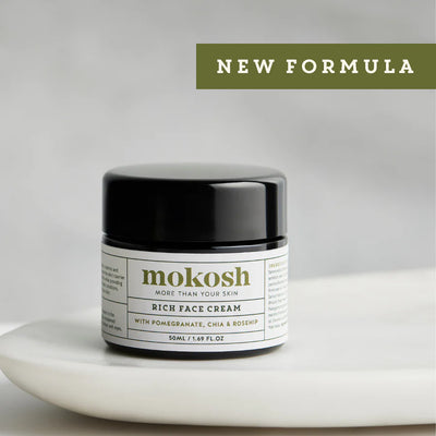 Buy Mokosh Rich Face Cream 50ml in a new formula at One Fine Secret. Natural & Organic Skincare Clean Beauty Store in Melbourne, Australia.