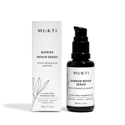 Buy Mukti Barrier Repair Serum 30ml. PREVIOUSLY RESCUE & RECOVER. Official Stockist. Clean Beauty Melbourne.