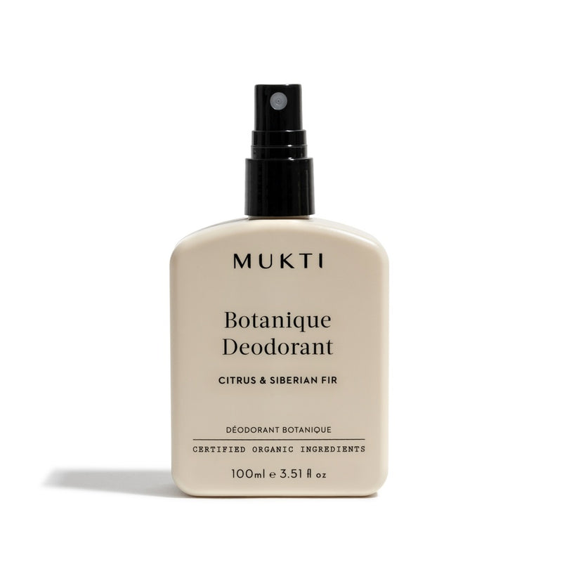 Buy Mukti Botanique Deodorant 100ml - Citrus & Siberian Fir at One Fine Secret.