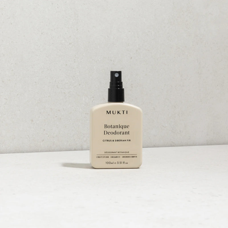 Buy Mukti Botanique Deodorant 100ml - Citrus & Siberian Fir at One Fine Secret.