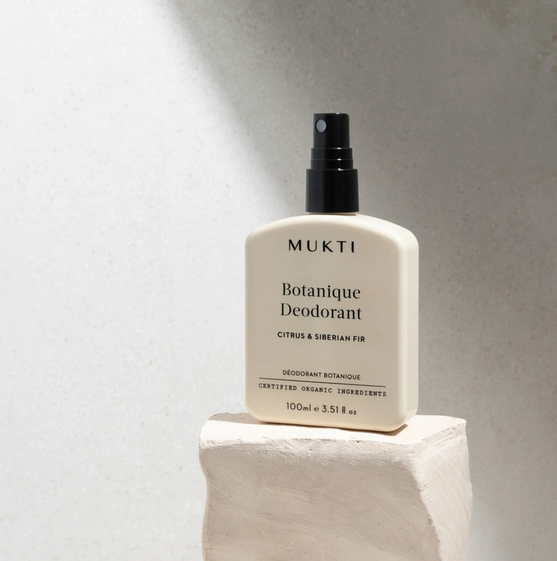 Buy Mukti Botanique Deodorant 100ml - Citrus & Siberian Fir at One Fine Secret.
