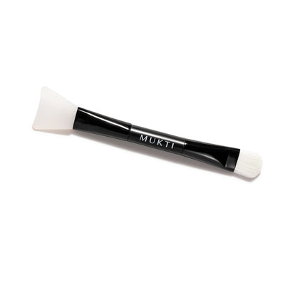 Buy Mukti Double-ended Masque Brush at One Fine Secret Clean Beauty.