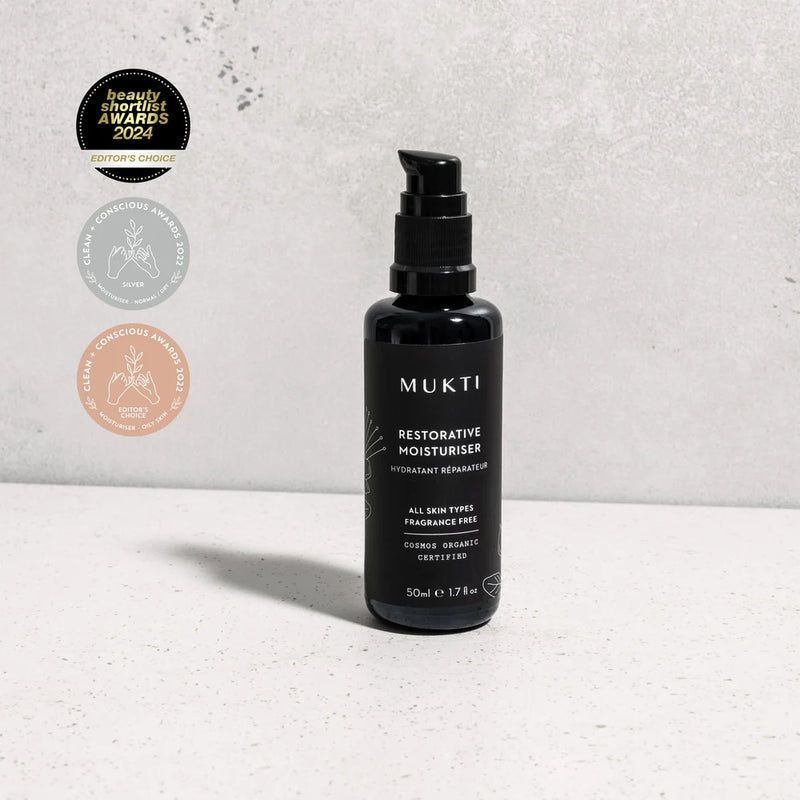 Buy Mukti Restorative Moisturiser 50ml at One Fine Secret. Official Stockist in Melbourne, Australia.