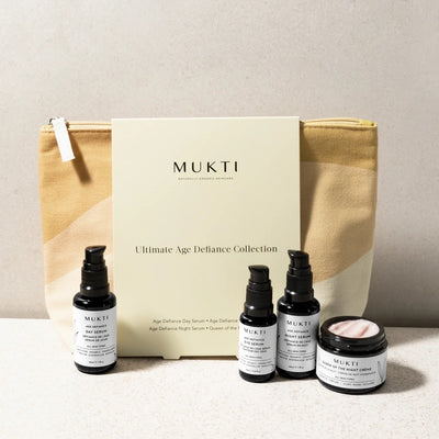 Buy Mukti Ultimate Age Defiance Collection at One Fine Secret. Official Stockist. Clean Beauty Store in Melbourne, Australia.
