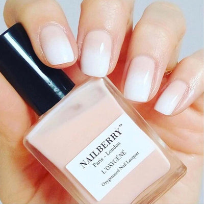 Buy Nailberry Oxygenated Nail Polish 15ml - A Touch Of Powder at One Fine Secret.