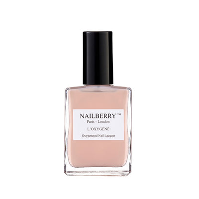 Buy Nailberry Oxygenated Nail Polish 15ml - Au Naturel at One Fine Secret Clean Beauty.