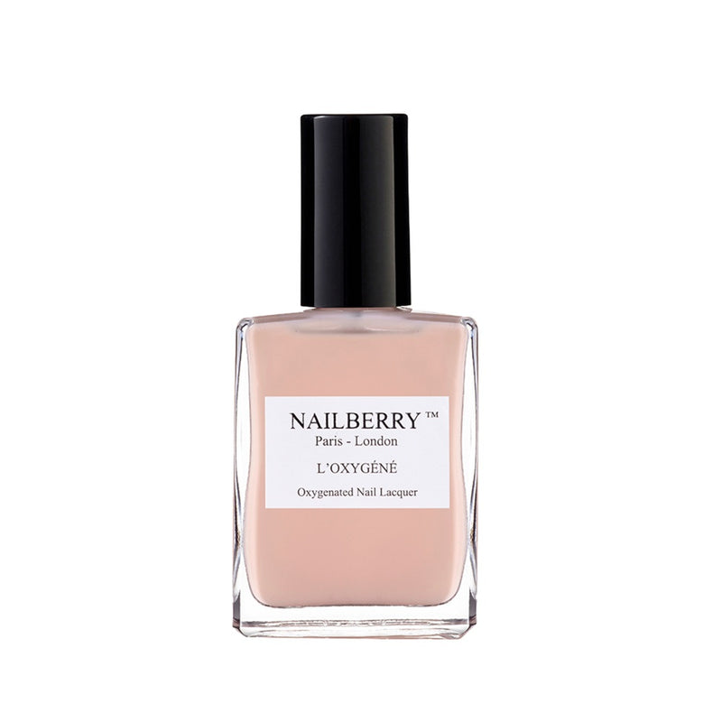 Buy Nailberry Oxygenated Nail Polish 15ml - Au Naturel at One Fine Secret Clean Beauty.