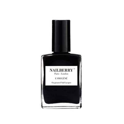 Buy Nailberry Oxygenated Nail Polish 15ml - Black Berry at One Fine Secret Clean Beauty.