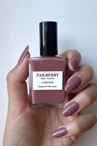 Buy Nailberry Oxygenated Nail Polish 15ml - Cashmere at One Fine Secret Clean Beauty.