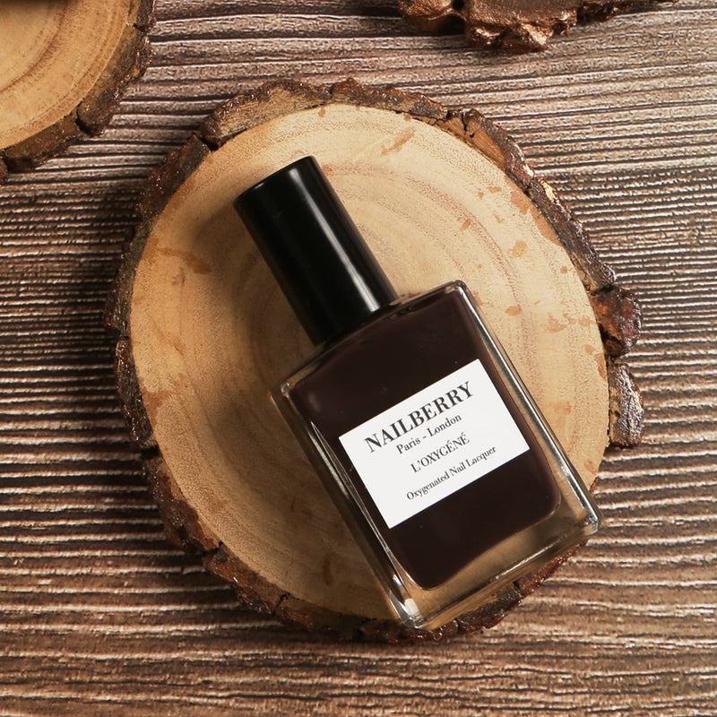 Buy Nailberry Oxygenated Nail Polish 15ml - Hot Coco at One Fine Secret Clean Beauty.