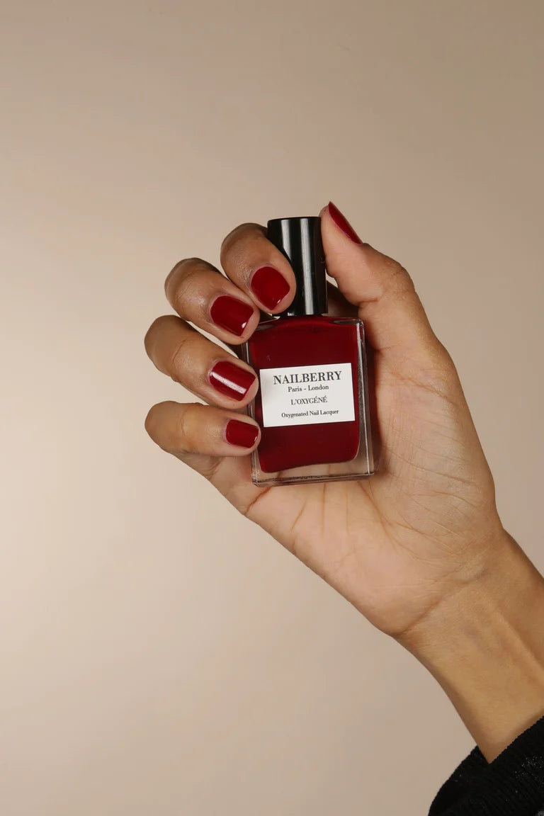 Buy Nailberry Oxygenated Nail Polish 15ml - Le Temps Des Cerises at One Fine Secret.