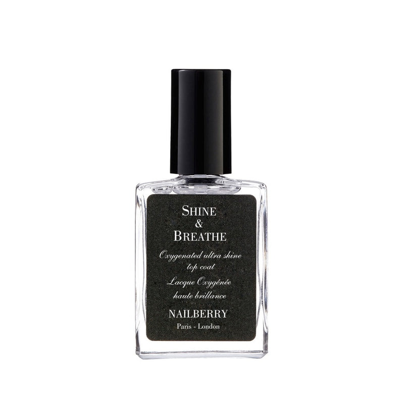 Buy Nailberry Shine & Breathe Oxygenated Top Coat 15ml at One Fine Secret Clean Beauty.