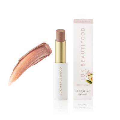 Buy Luk Beautifood Lip Nourish Lipstick in Nude Sugar colour at One Fine Secret. Luk Beautifood Official Australia Stockist in Melbourne.