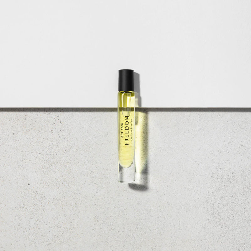 Buy One Seed Freedom Eau De Parfum 9ml Rollerball at One Fine Secret. Natural & Organic Perfume Store.
