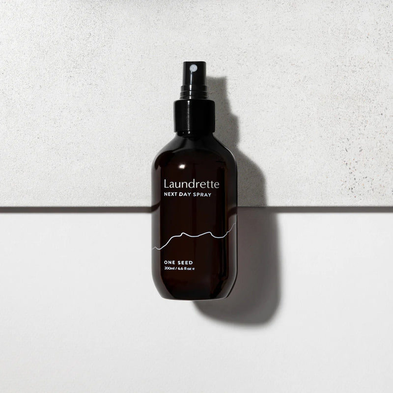 Buy One Seed Laundrette Next Day Spray 200ml at One Fine Secret. Official Stockist. Natural & Organic Perfume Clean Beauty Store in Melbourne, Australia.