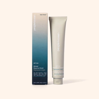 Buy People4Ocean SPF50+ Mineral Bioactive Shield Pearlescent Cream 80g at One Fine Secret.