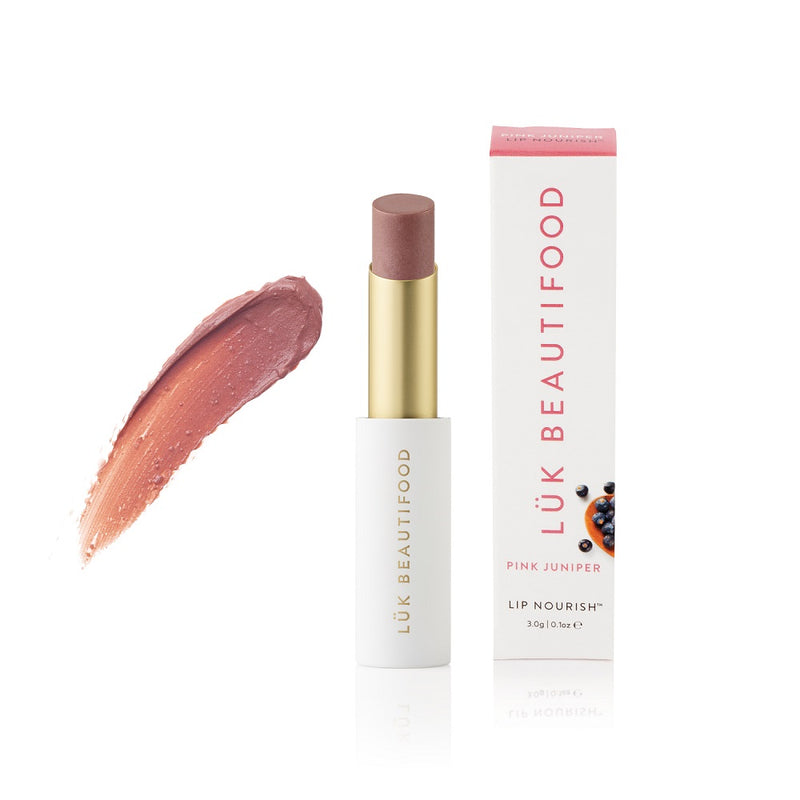 Buy Luk Beautifood Lip Nourish Lipstick in Pink Juniper colour at One Fine Secret. Luk Beautifood Official Australia Stockist in Melbourne.