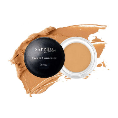 Buy Sappho New Paradigm Cream Concealer in TAWNY colour at One Fine Secret. Official Stockist. Natural & Organic Makeup Clean Beauty Store in Melbourne, Australia.