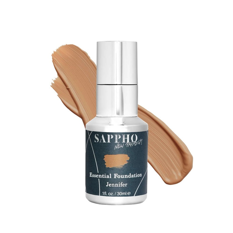 Buy Sappho New Paradigm Essential Foundation in JENNIFER (golden slight tan base) at One Fine Secret. Official Stockist in Melbourne, Australia.