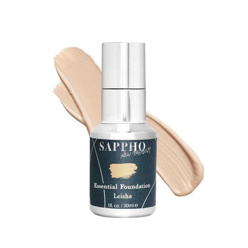 Buy Sappho New Paradigm Essential Foundation in LEISHA (pale/slight yellow undertone) at One Fine Secret. Official Stockist in Melbourne, Australia.