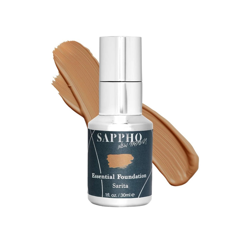 Buy Sappho New Paradigm Essential Foundation in SARITA (light caramel/slight olive undertone) at One Fine Secret. Official Stockist in Melbourne, Australia.