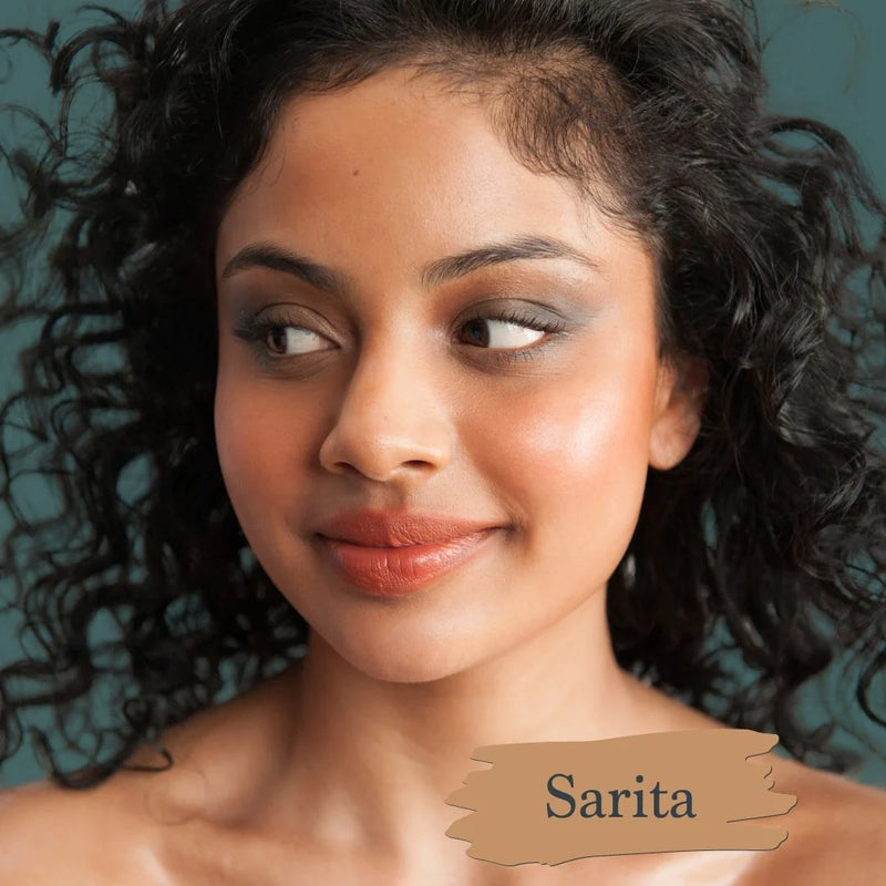 Buy Sappho New Paradigm Essential Foundation in SARITA (light caramel/slight olive undertone) at One Fine Secret. Official Stockist in Melbourne, Australia.