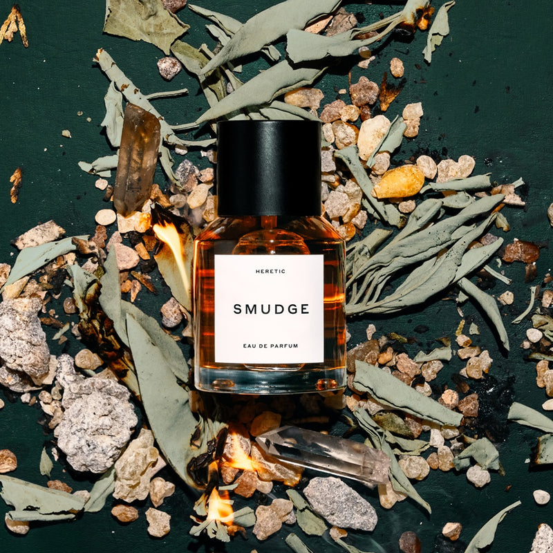 Buy Heretic Parfum Smudge Eau de Parfum 50ml at One Fine Secret. Official Stockist. Natural & Organic Perfume Clean Beauty Store in Melbourne, Australia.